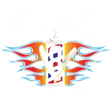 Straight 8 Barbers logo