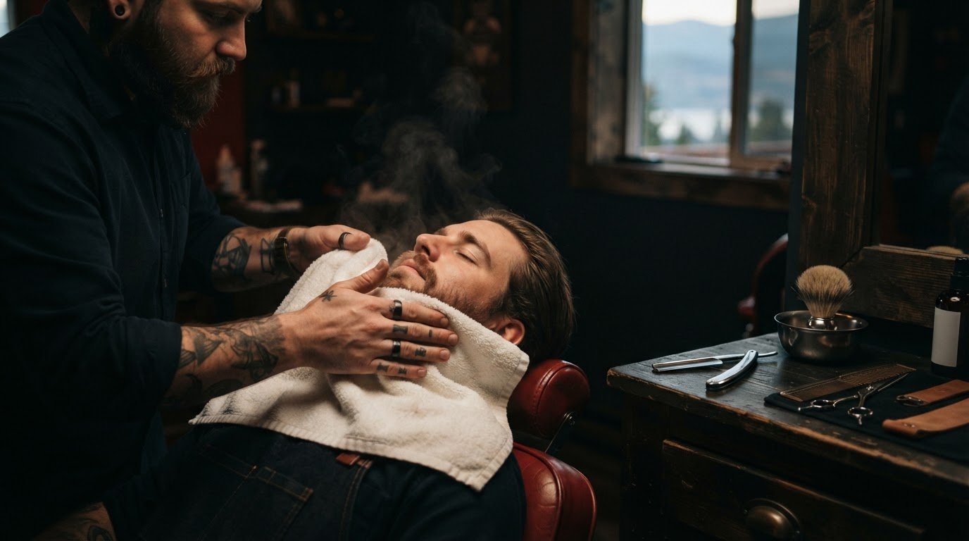 Hot Towel Shave in Vernon, BC: Prices and Appointment Times