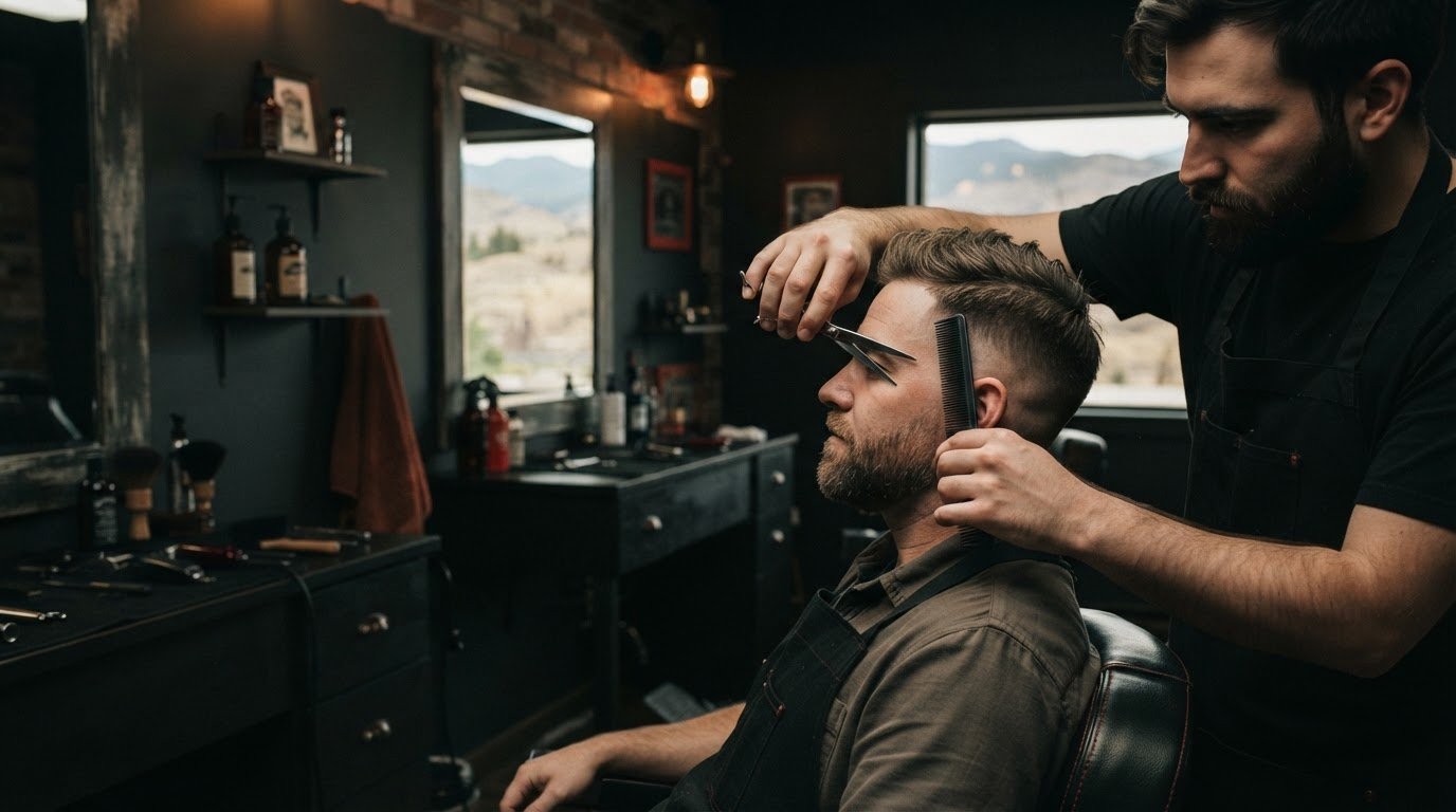 Men''s Haircut in Kamloops: What to Expect at the Chair