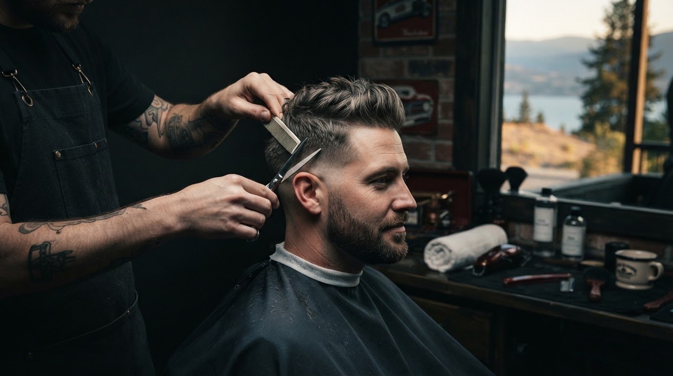 Men's Haircut in Lake Country: A Straightforward Guide to Choosing Your Cut