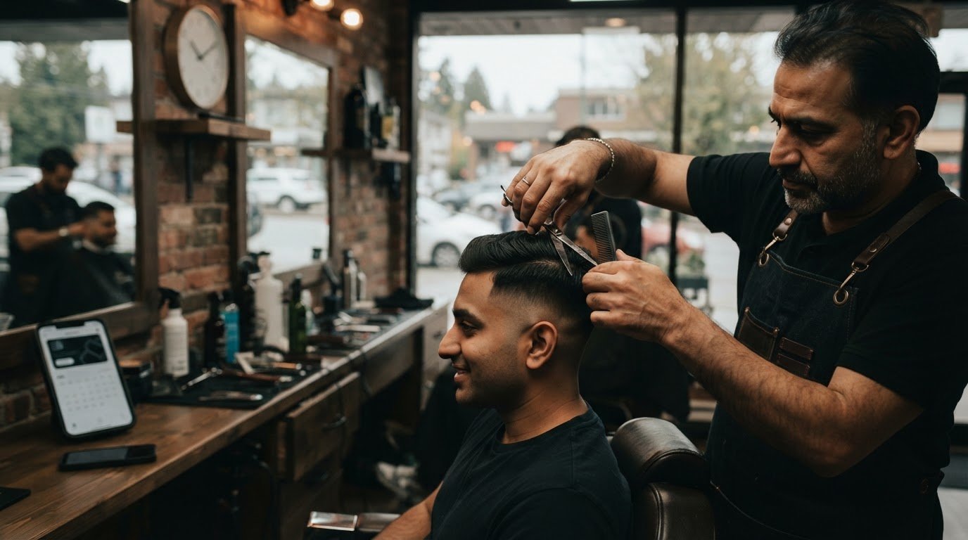 Walk-in barber in Surrey, BC: hours and appointment advice