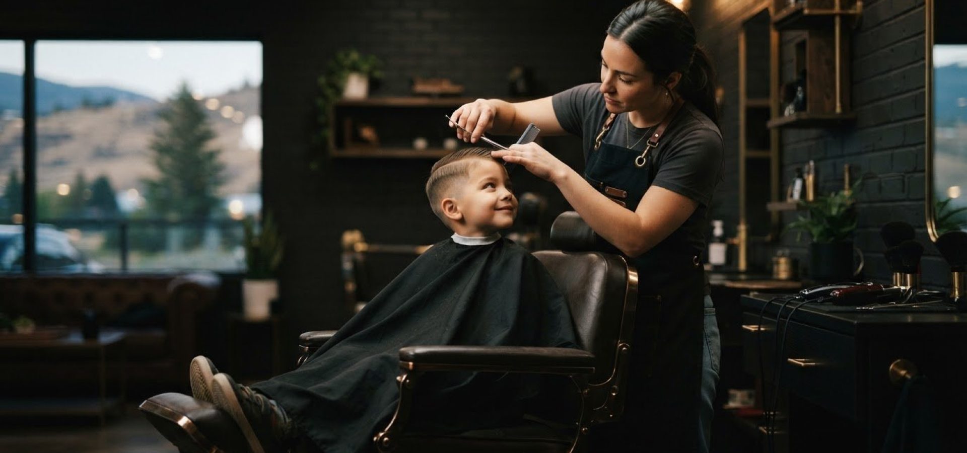 Kids Barber Services in Vernon BC: Hours and Location