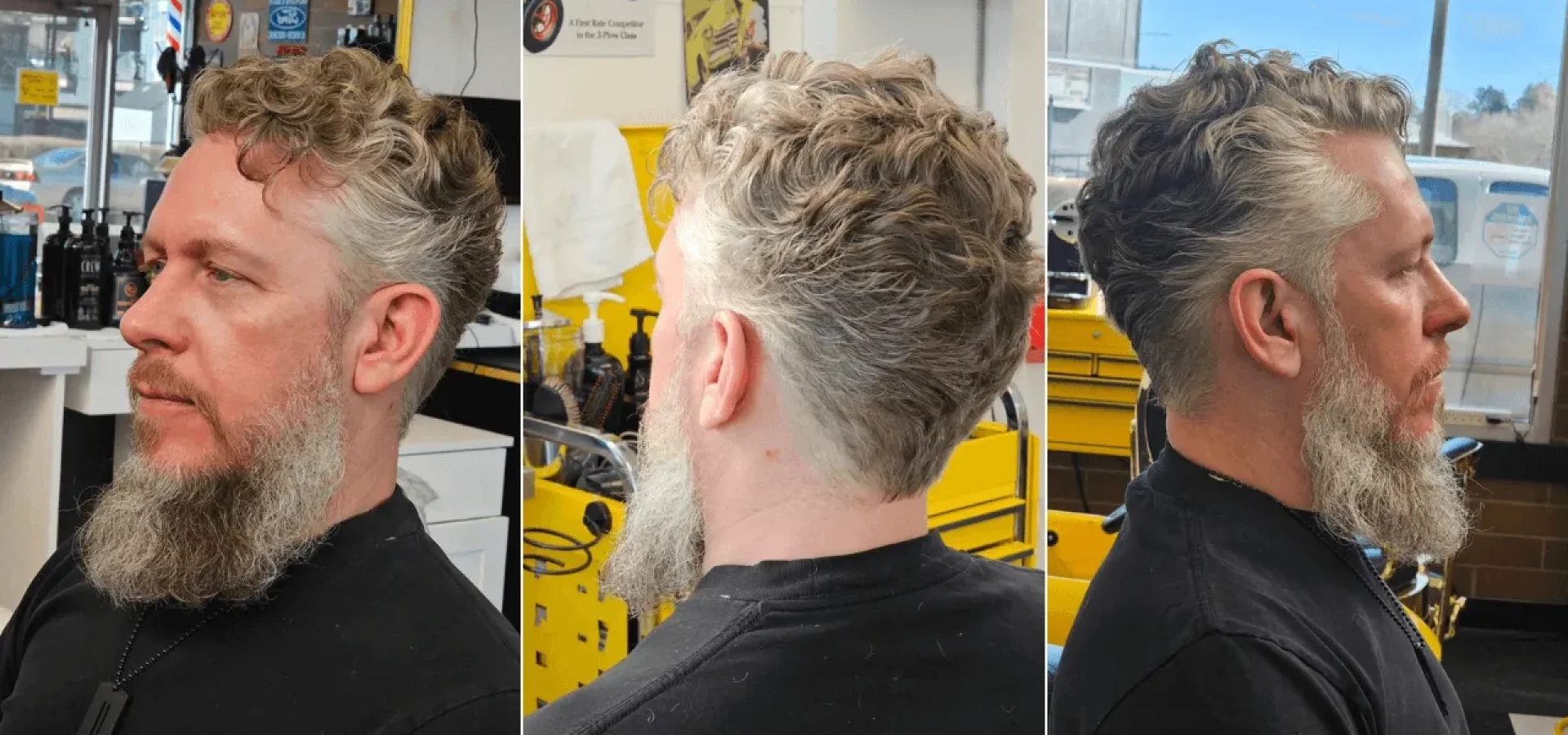 Straight 8 Barbers logo